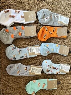 J.Crew Factory no show socks